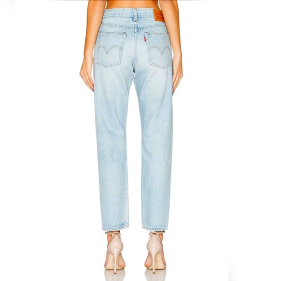 Levi’s Wedgie Icon Button Fly Distressed Jeans SZ 25 - Picture 4 of 15